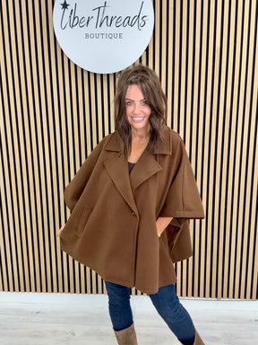 Autumn Cape - Chocolate