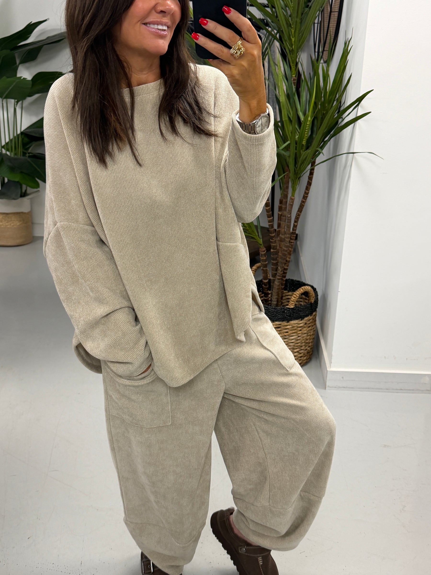 The Big Softie Lounge Set - Cream