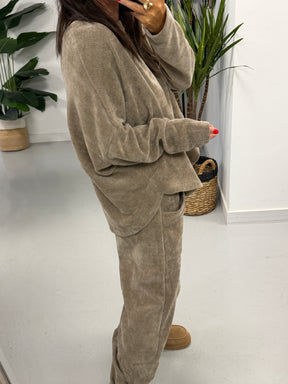 The Big Softie Lounge Set - Soft Camel