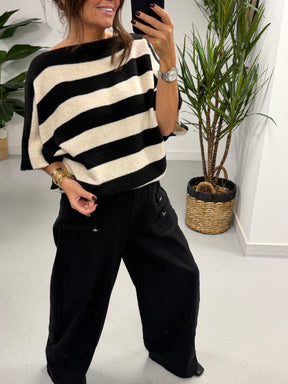 Savannah Military Jeans - Black (Size 12/14)