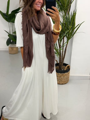 Jasmine Jumpsuit - Antique White