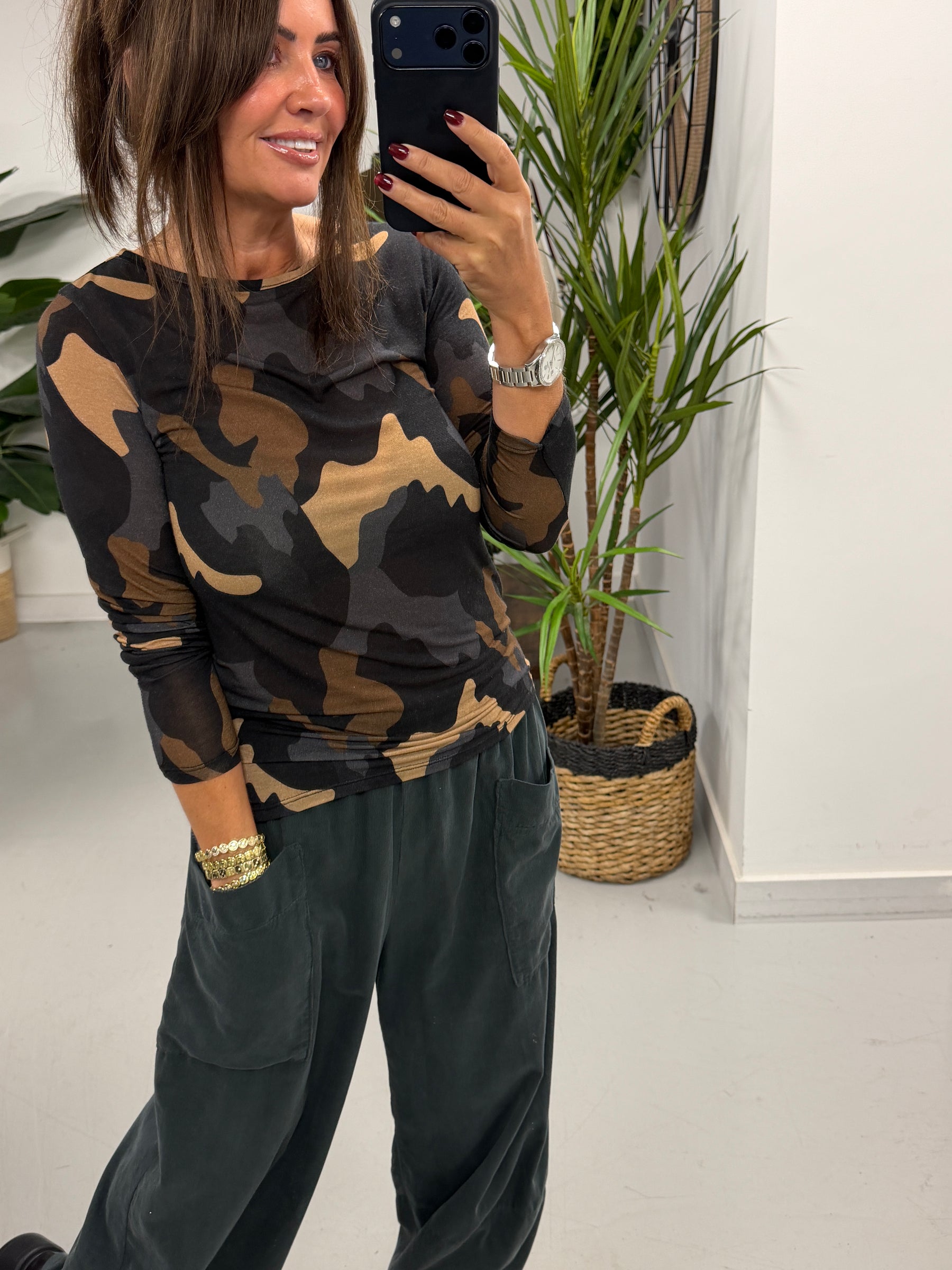 The Tulip Needlecord Joggers - Charcoal (Size 10-14)