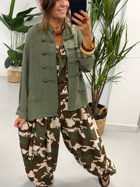 Military Jacket - Khaki