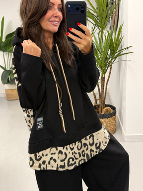Animal Scuba Hoodie - Black