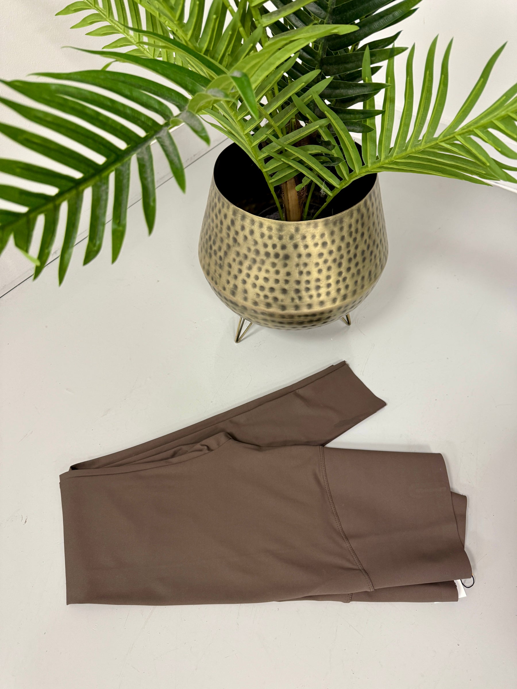 Energy Leggings -Plus size Chocolate