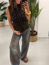 The Driftwood Printed Jeans (Sized)