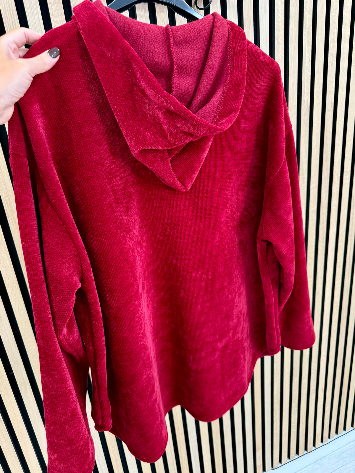 The Big Softie Military Shirt - Red