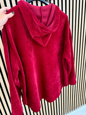 The Big Softie Military Shirt - Red