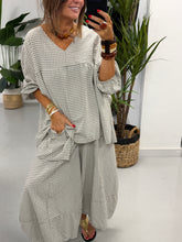The Vichy Gingham Tunic - Light Mocha