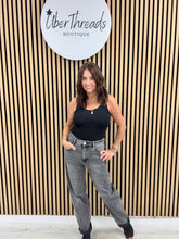 Redberry Barrel Jeans - Grey