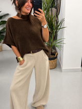 The Cambridge Cord Straight Leg Trousers - Cream  (Size 10-14)
