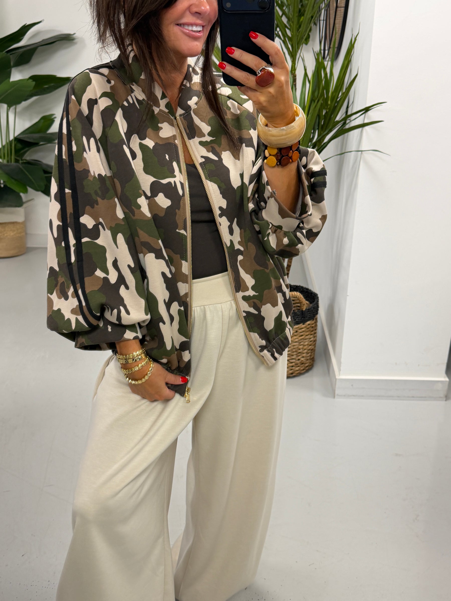 Camo Scuba Jacket