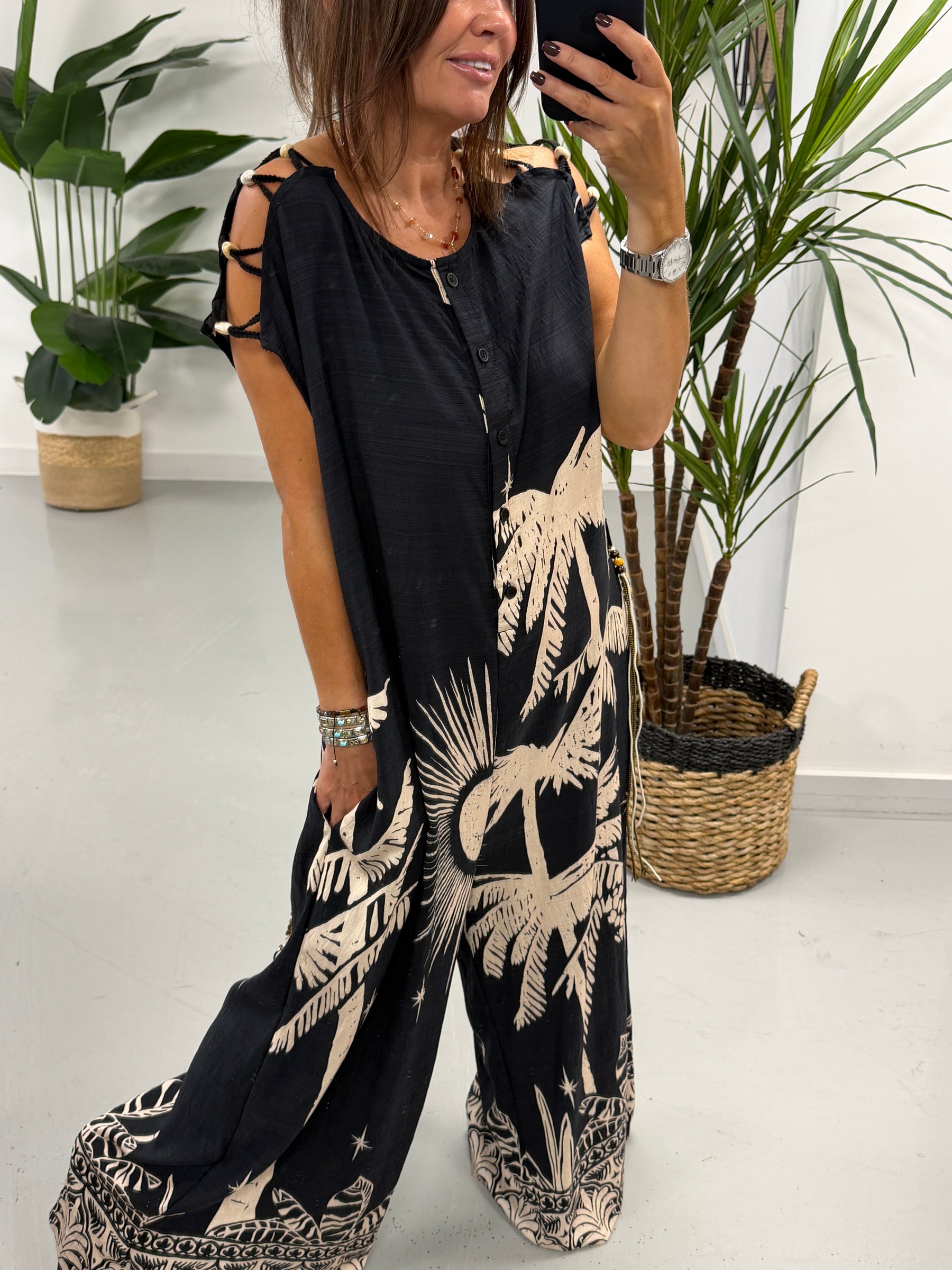 The Arizona Jumpsuit- Black