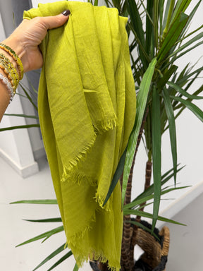 Summer Lightweight Scarf - Green