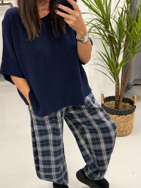 The Breacan Cocoon Joggers - Blue