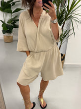 The Valencia Playsuit - Cream