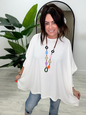 The Braxton Tunic - Winter White