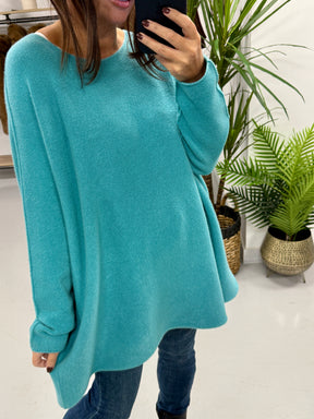 The Chelsea Round Neck Knit - Sage