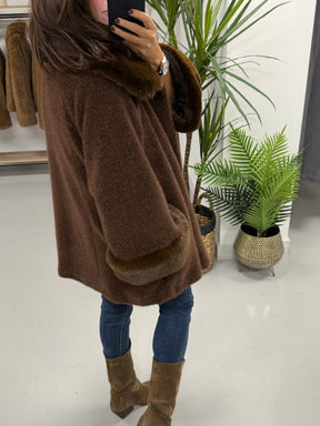 PRE ORDER Kensington Swing Jacket - Chocolate
