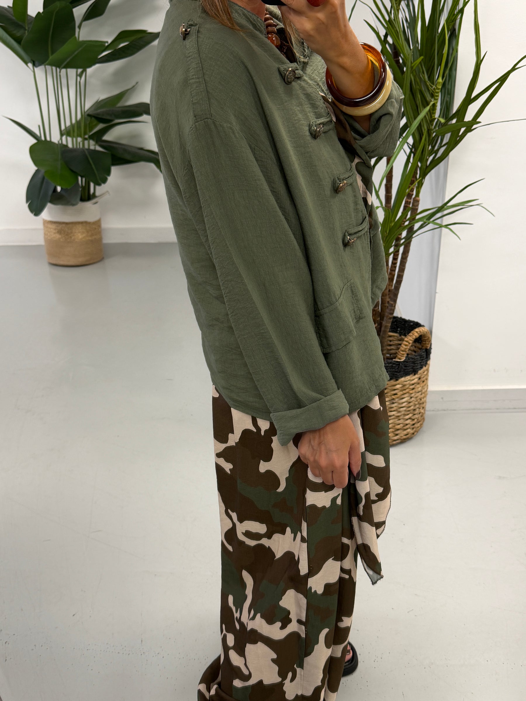 Military Jacket - Khaki