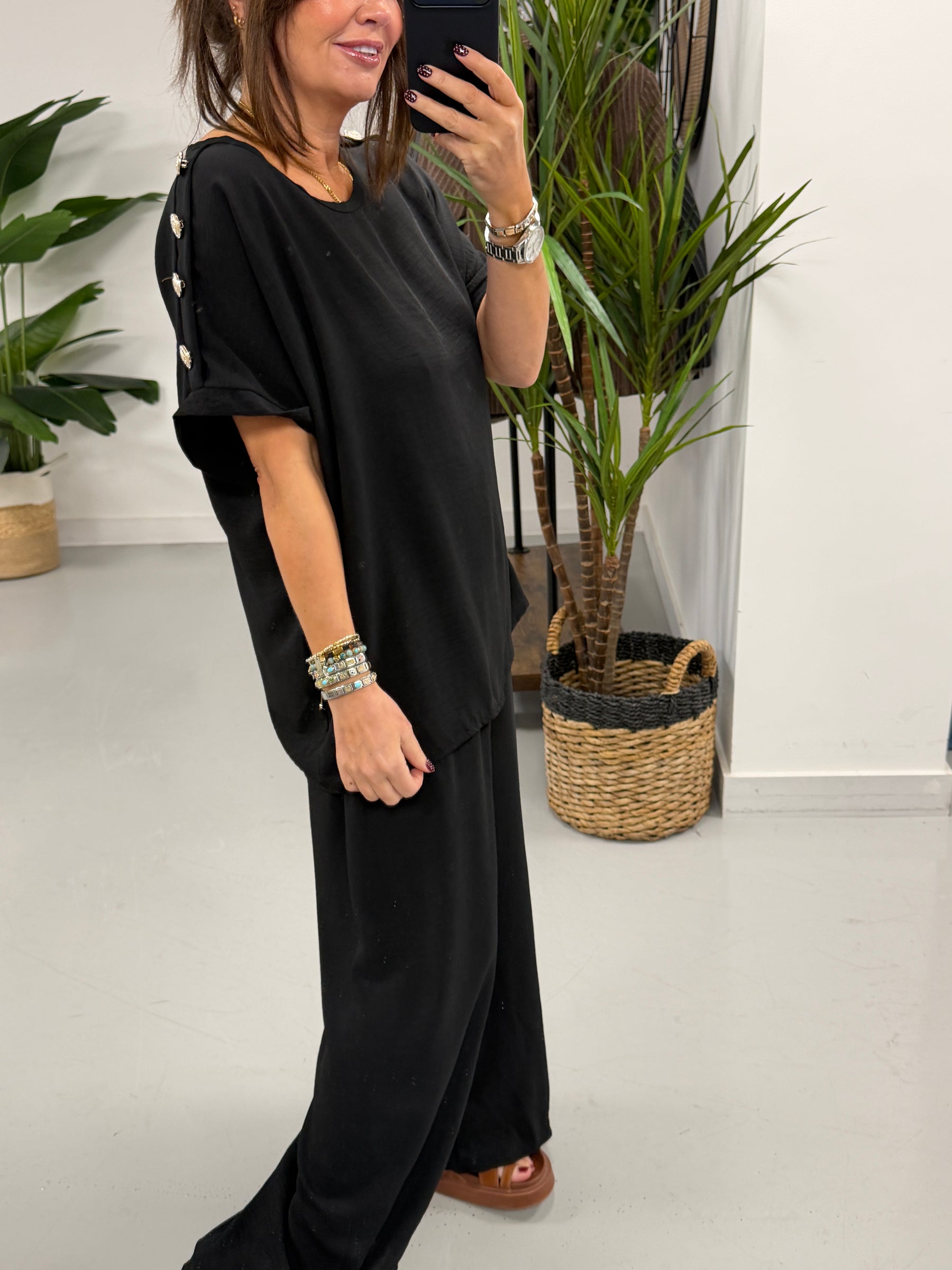Military Two Piece - Black