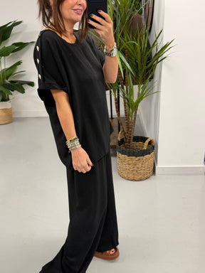 Military Two Piece - Black