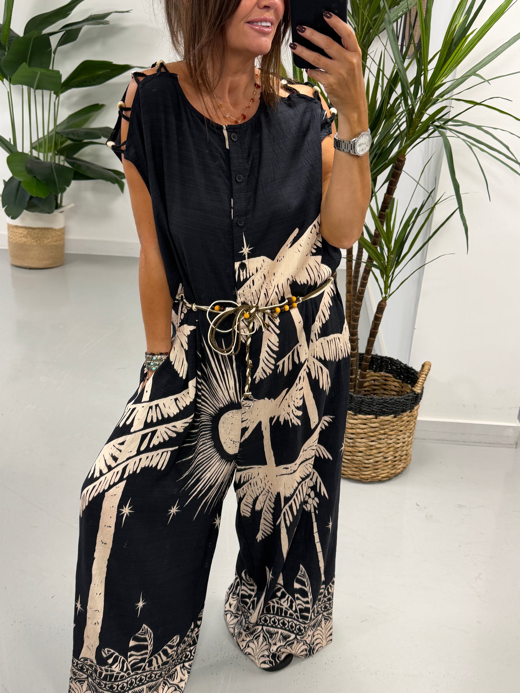 The Arizona Jumpsuit- Black