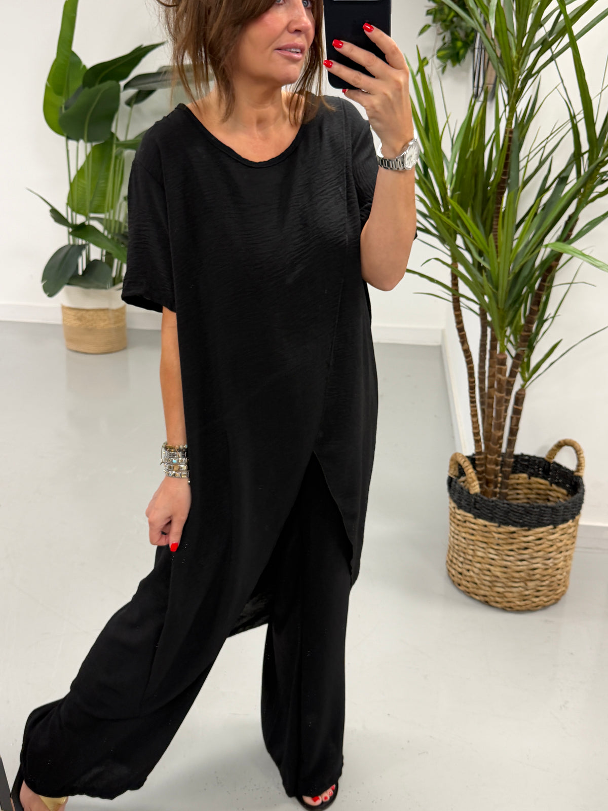 The Fiji Two Piece (standard)  - Black