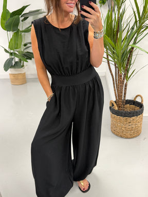 The Balloon Jumpsuit - Black