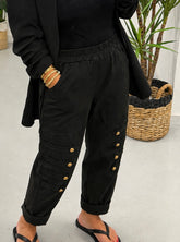 The Military Magic Jogger - Black