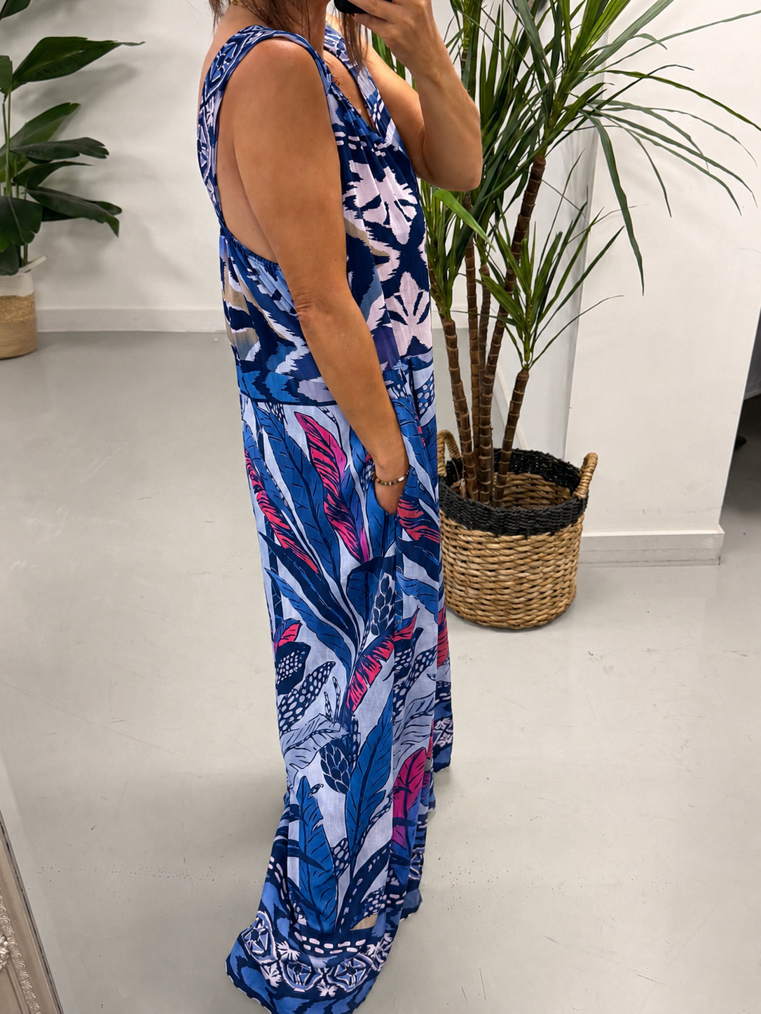 The Safari Jumpsuit - Blue