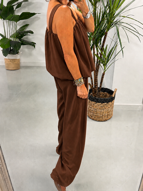 Bubble Two Piece  - Chocolate