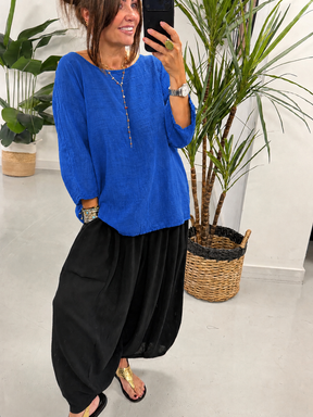 Basic Cotton Top - Cobolt