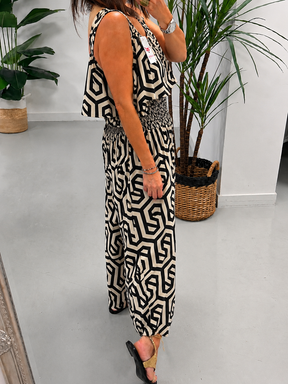 Luna Jumpsuit - Abstract
