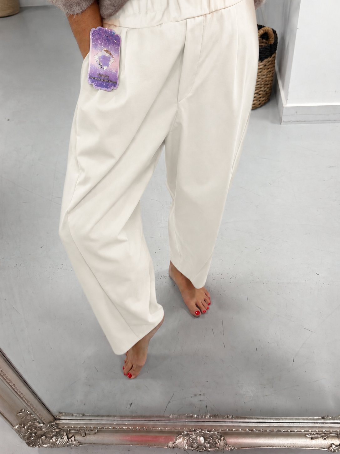 Hampton Scuba JOGGERS - Winter White