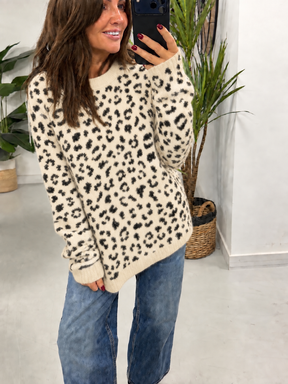 Super Soft Animal Knit - Buttercream