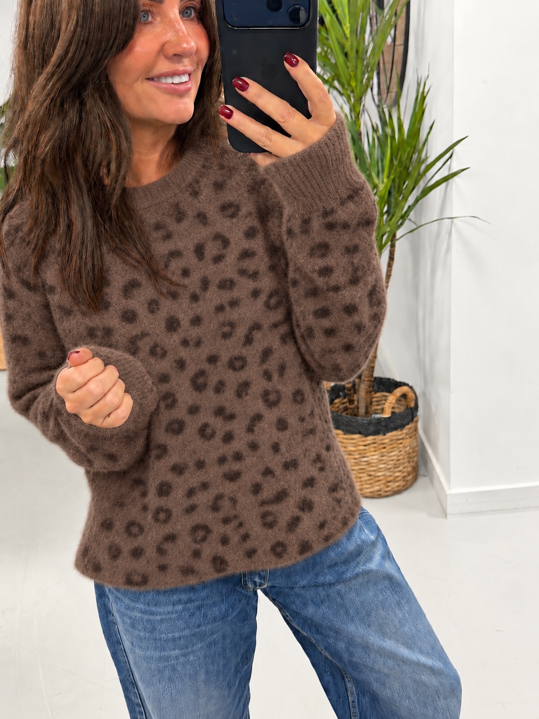 Super Soft Animal Knit - Chocolate
