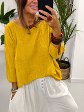 Basic Cotton Top - Yellow