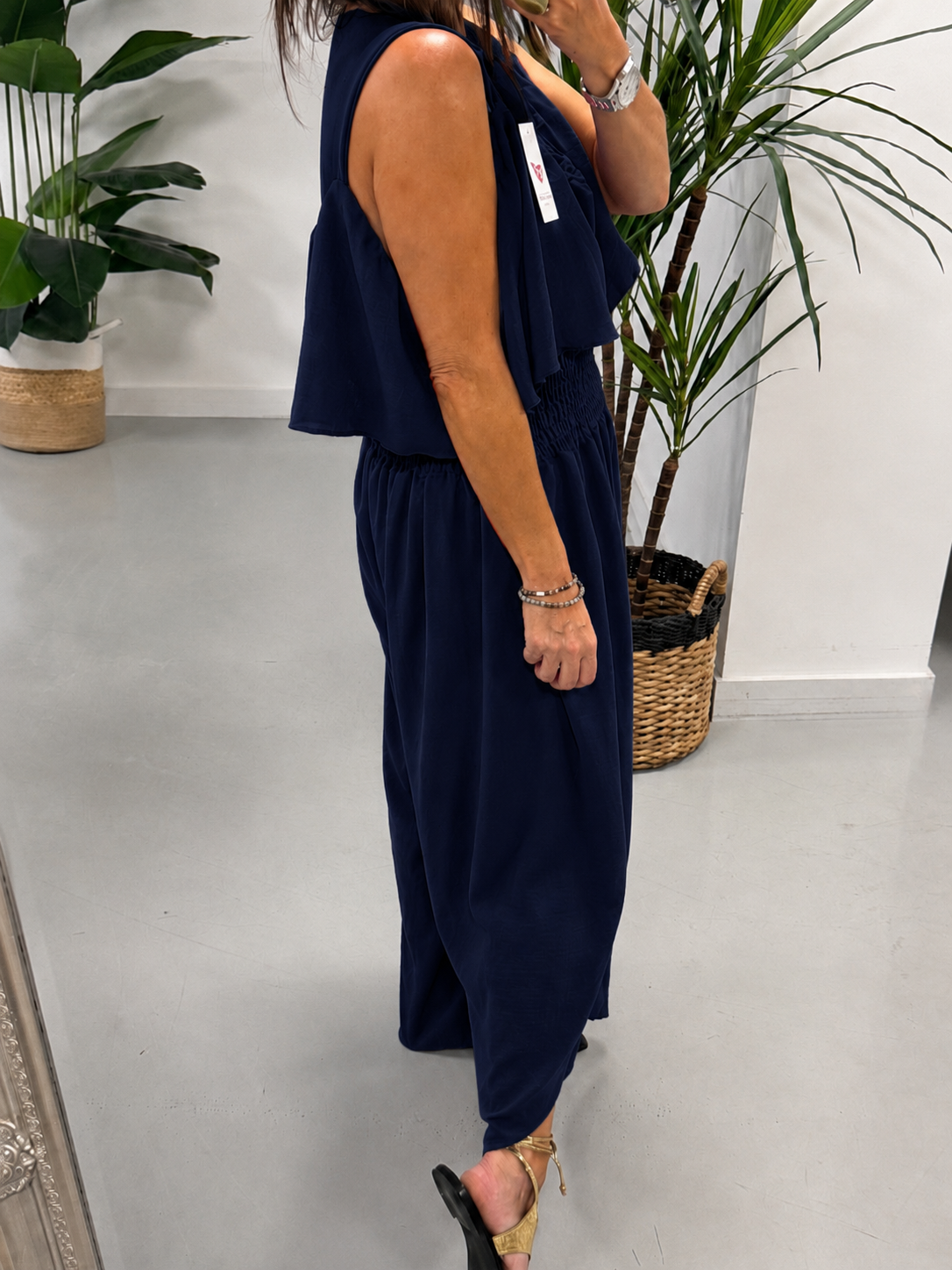 Luna Jumpsuit - Navy