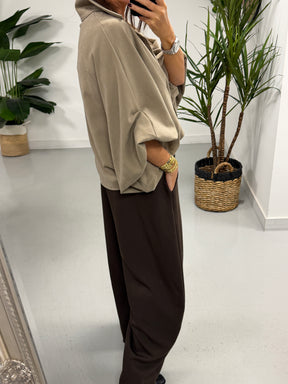 The Soft Touch Mayfair Shirt  - Taupe