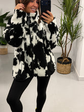 Weekend Vibes Cow Print Fleece  (Sizes 8-16)