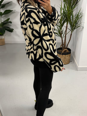 Weekend Vibes Abstract Petal Fleece  (Sizes 8-16)