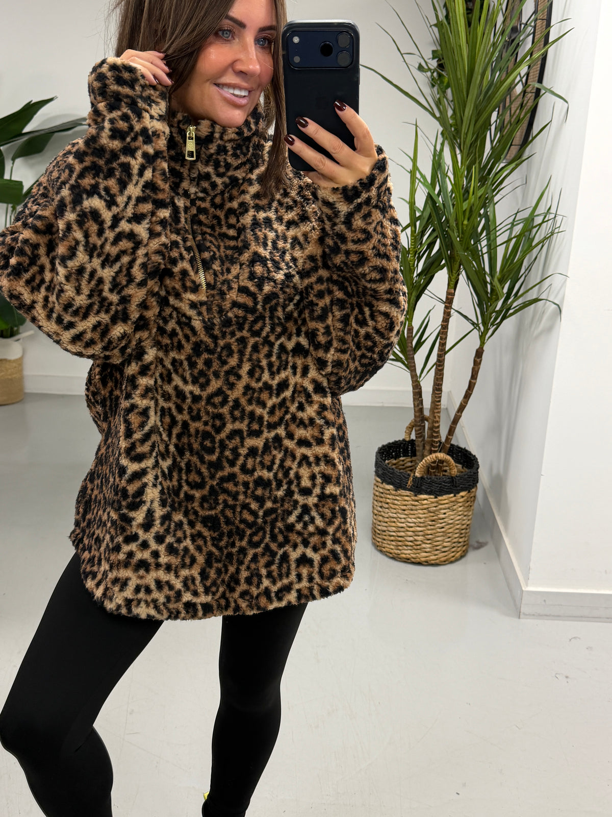 Weekend Vibes Animal Print Fleece  (Sizes 8-16)