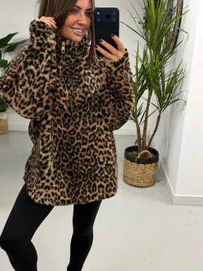 Weekend Vibes Animal Print Fleece  (Sizes 8-16)
