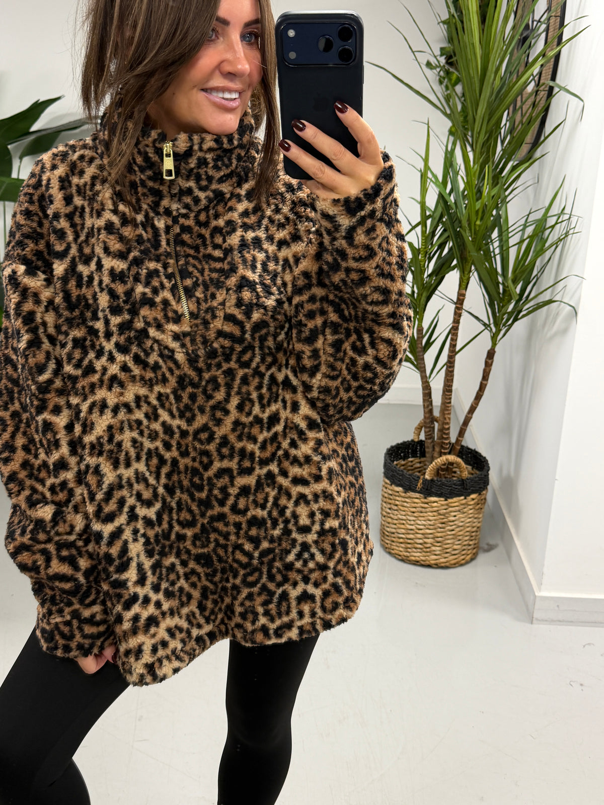 Weekend Vibes Animal Print Fleece  (Sizes 8-16)