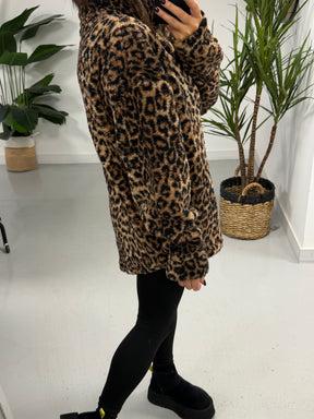 Weekend Vibes Animal Print Fleece  (Sizes 8-16)