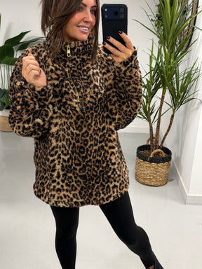 Weekend Vibes Animal Print Fleece  (Sizes 8-16)