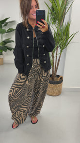 Zebra Balloon Joggers- PRE ORDER